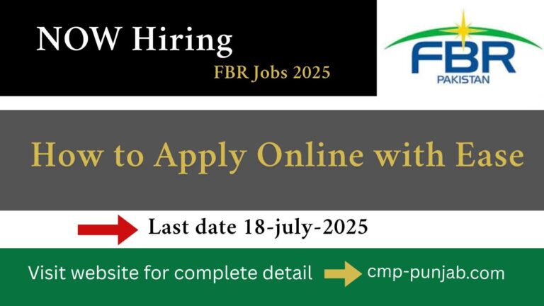 FBR Jobs 2025