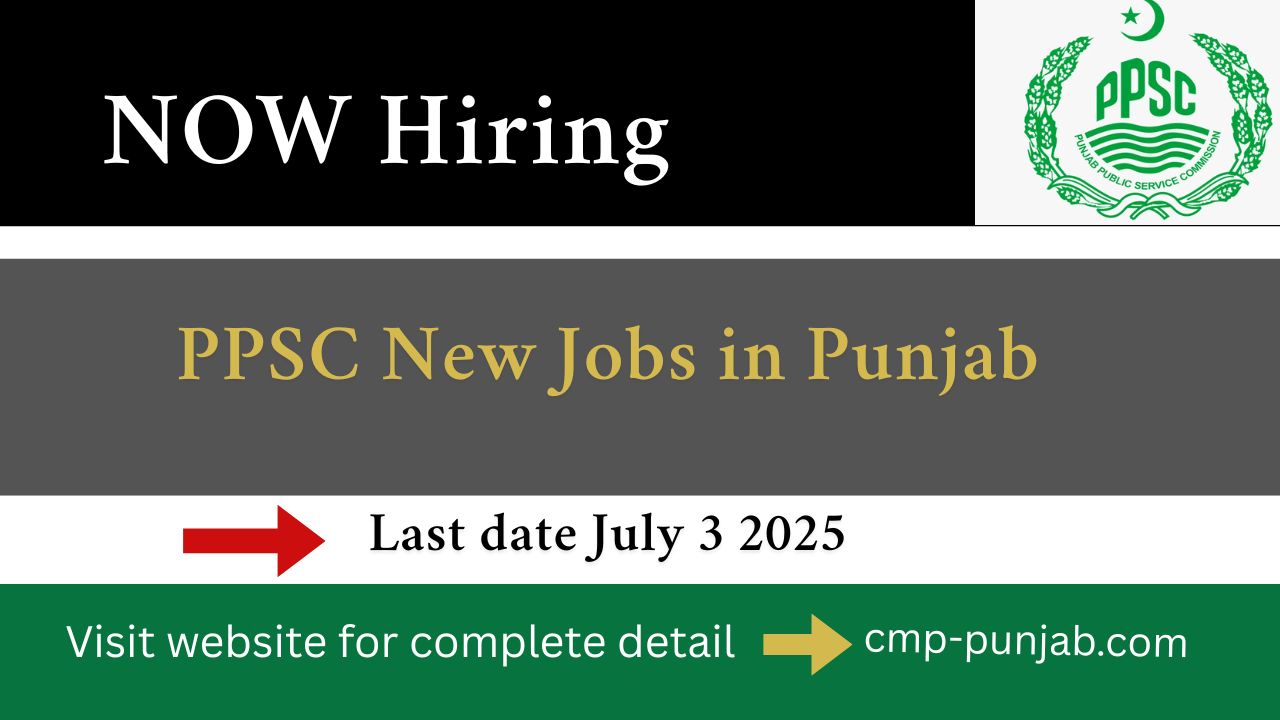 PPSC New Jobs in Punjab