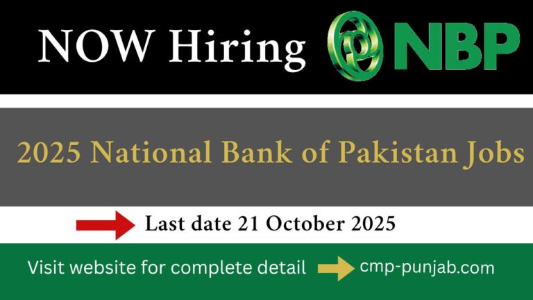 National Bank of Pakistan Job